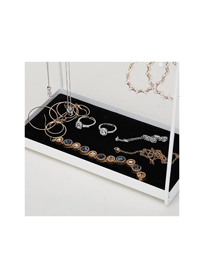 IAF 3in1 Jewelry Stand Organizer - White - Image 3