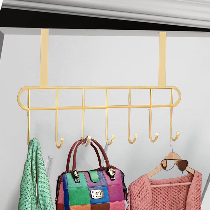 Boniry 1 Pcs Over The Door Hook Hanger Adhesive Hooks Heavy Duty Wall Hooks Waterproof Stainless Steel Hooks for Hanging Coat, Hat,Towel Robe Hook Rack Wall Mount- Bathroom and Bedroom White - Image 5