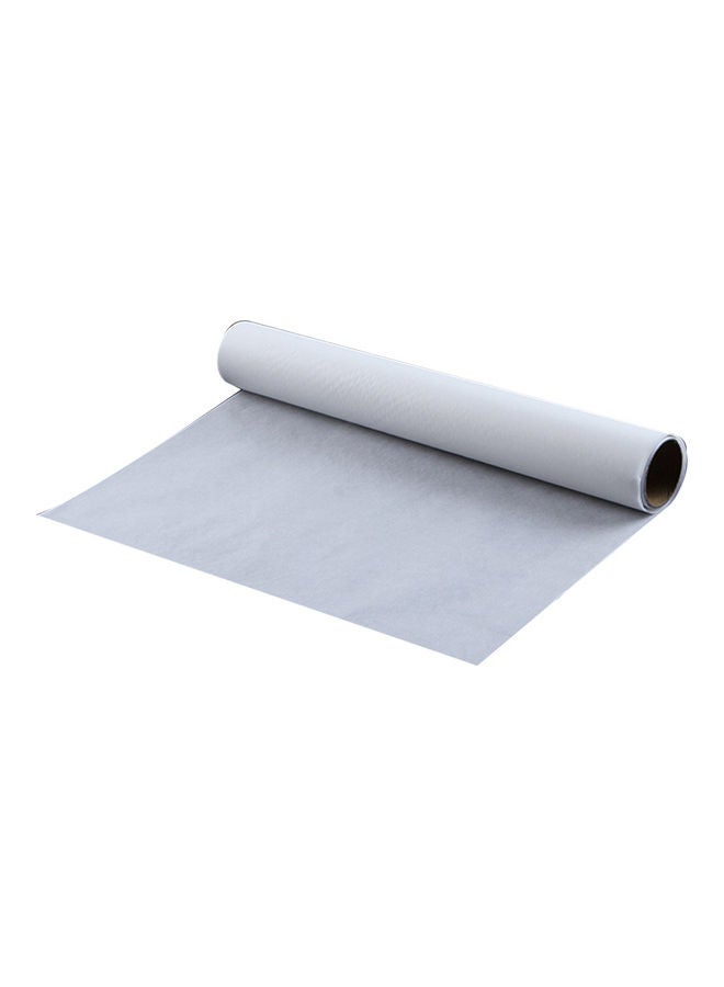 NIBEMINENT Non-Stick Oil Absorbing Baking Paper Roll White - Image 1