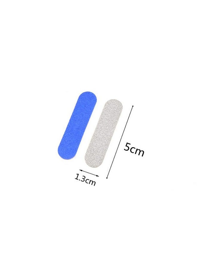 MR.THINDZ® Mini Nail Files 100 Pcs Disposable Double Sided Nail File Beauty Care Cosmetic Pedicure Manicure Emery Boards Travel Size for Men, Women, Kids (Blue and Pink) - Image 4
