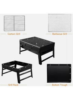 Generic Portable Folding Charcoal BBQ Barbecue Camping Grill Travel Picnic Outdoor  - Image 4