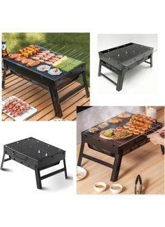 Generic Portable Folding Charcoal BBQ Barbecue Camping Grill Travel Picnic Outdoor  - Image 5