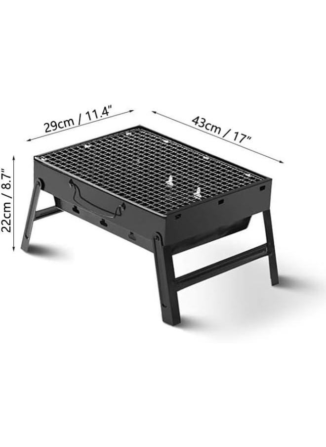 شواية فحم محمولة قابلة للطي للشواء والتخييم والسفر والنزهات في الهواء الطلق - pzsku/Z0A9032F60E1C18453EEEZ/45/_/1726671334/82e8be77-9c60-4d50-ab30-c6efc3441692