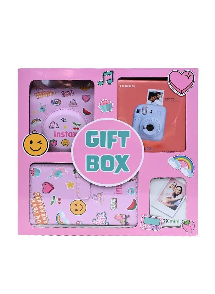 Instax Fujifilm instax mini 12 Gift Box Album - Pastel Blue  - Image 2