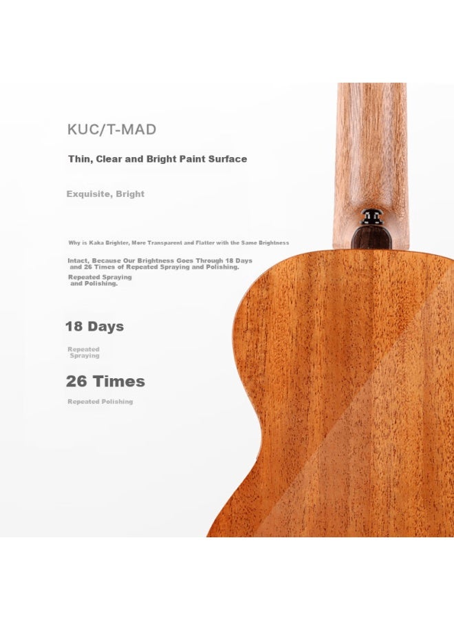 Kaka Kuc-kads Solid Acacia Top Ukulele, 23-inch Glossy Versio - Image 2
