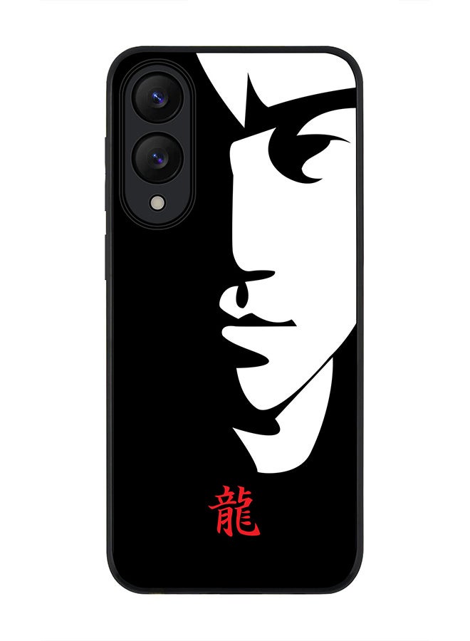 Stylizedd For Samsung Galaxy S25 Edge Case,Slim fit Camera Protection, Shockproof Thin Phone cover  - Tibute - Bruce Lee (Black)