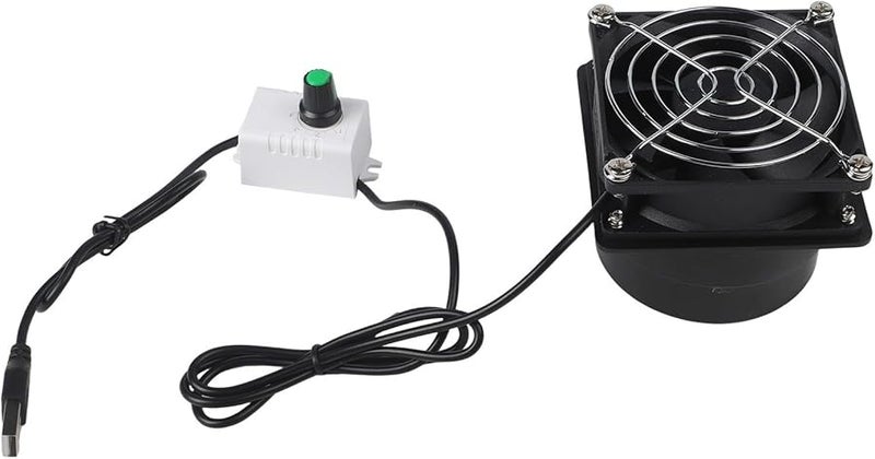 Adjustable Speed USB Fume Extractor Fan Only Fan For Soldering Welding Kitchen Bathroom - Image 3