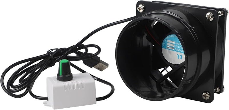 Adjustable Speed USB Fume Extractor Fan Only Fan For Soldering Welding Kitchen Bathroom - Image 1