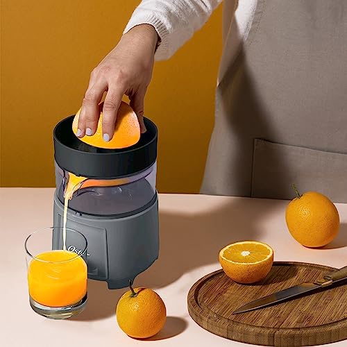 Oster Electric Citrus Juicer, High-Performance Silver 75 Watt Motor Electric Orange Juice Squeezer for Oranges, Lemons, and Limes - Image 5