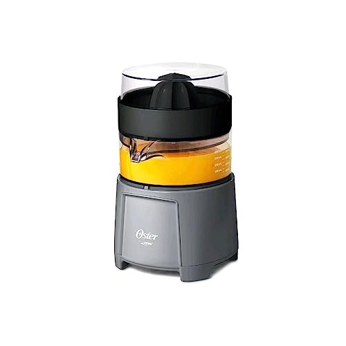 Oster Electric Citrus Juicer, High-Performance Silver 75 Watt Motor Electric Orange Juice Squeezer for Oranges, Lemons, and Limes - Image 1