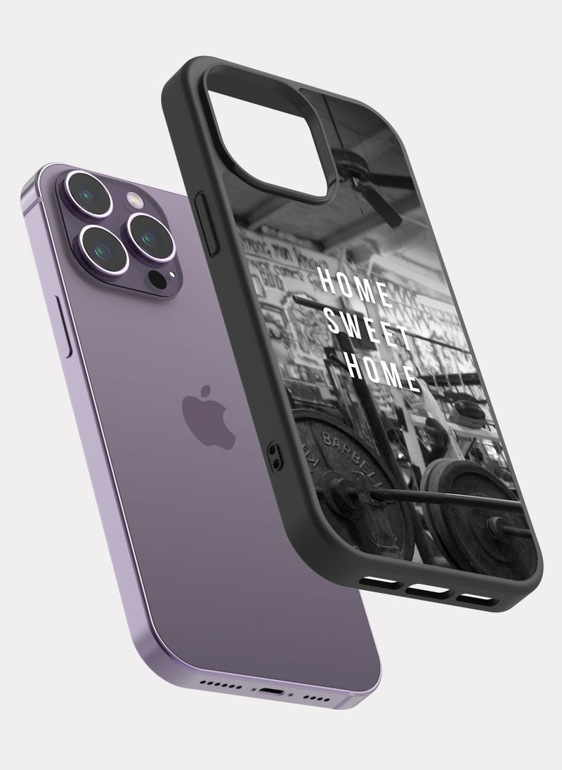 بكسلات كفر ايفون 14 برو ماكس نادي رياضي رمادي - Image 2