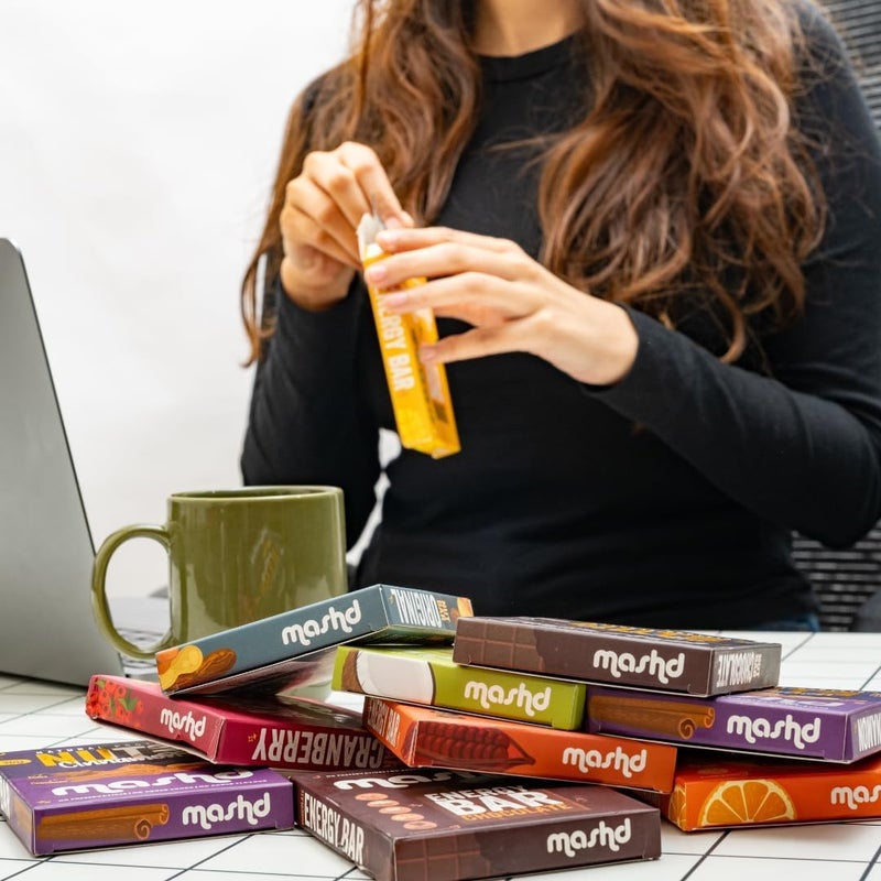 Mashd Energy Bars Coconut Flavour (Pack of 3 x 35g) - 5G Protein Each Bars |High Protein Goodness of Dates,Pumpkin Seeds,Oats, Cocoa Powder| Gluten-Free Snack with No Added Sugar, Preservative-Free - Image 5