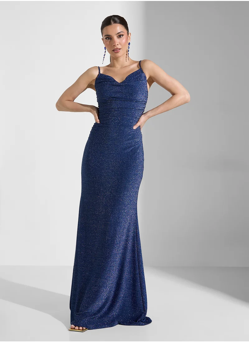 ايلا ليمتد اديشن Shimmer Strappy Evening Dress