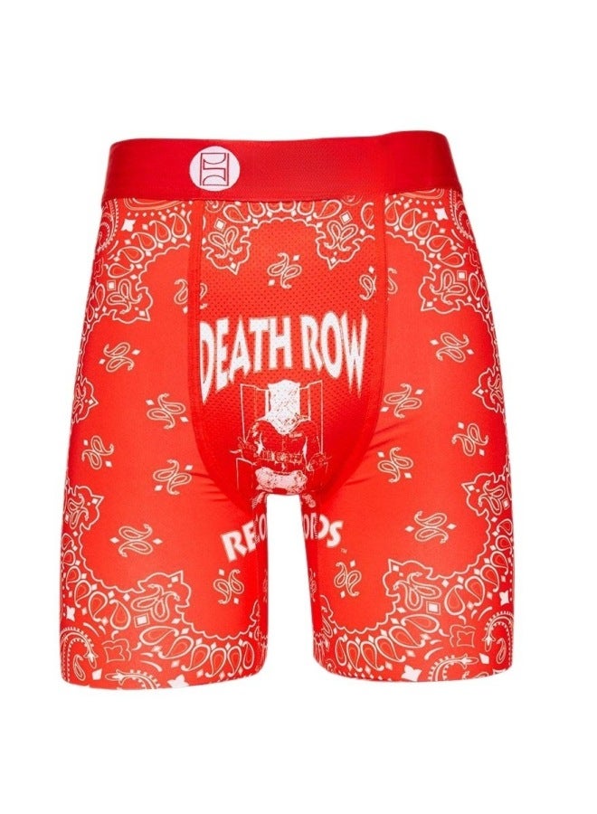 New Sd Quick-drying Lengthened Boxer Briefs Shark Digital Printing Sports Shorts Fashion Brand Beach Pants For Men