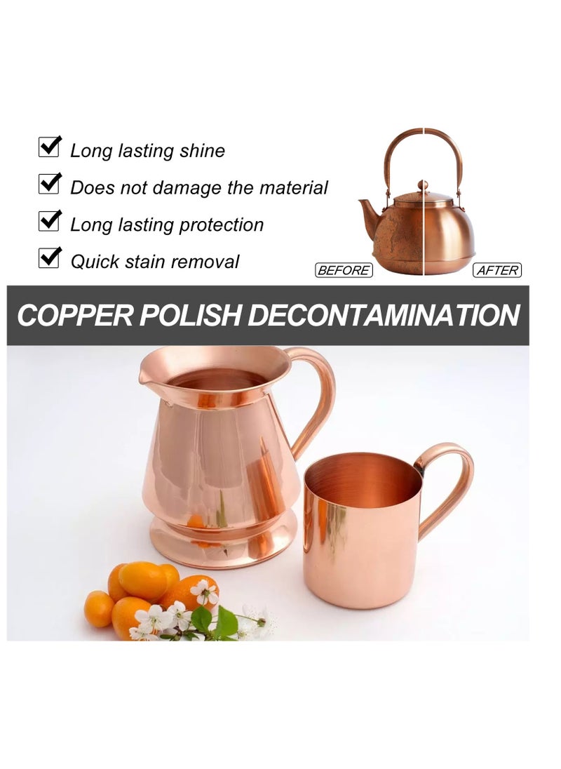 Jaysuing COPPER POLISHDECONTAMINATION PASTE Stain Removal and PolishingRestore Metallic Luster  - Image 3