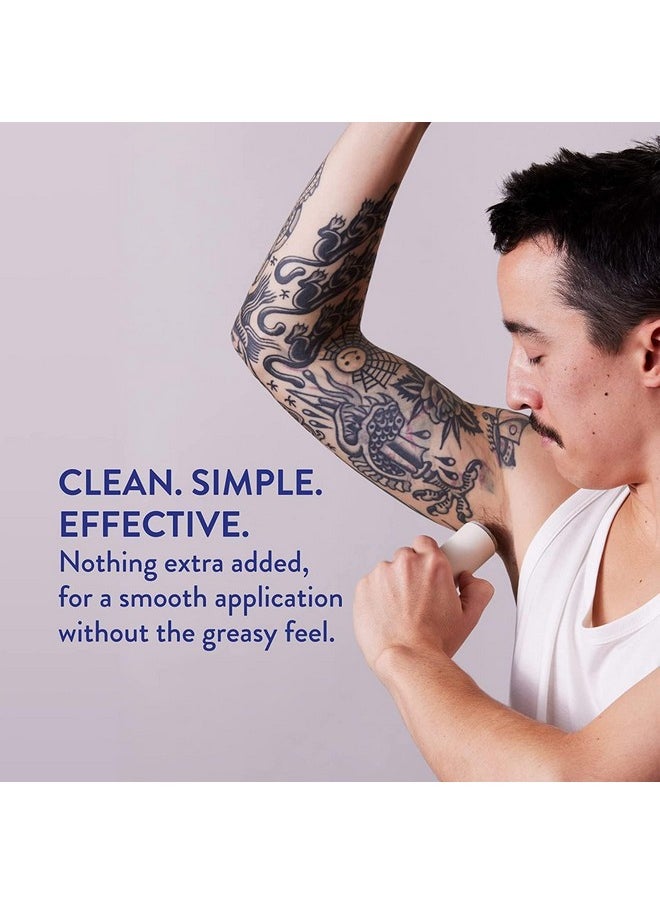 native - Plastic Free Deodorant Contains Naturally Derived Ingredients, 72 Hour Odor Control | Deodorant For Women And Men, Aluminum Free With Baking Soda, Coconut Oil And Shea Butter | Unscented - Image 1