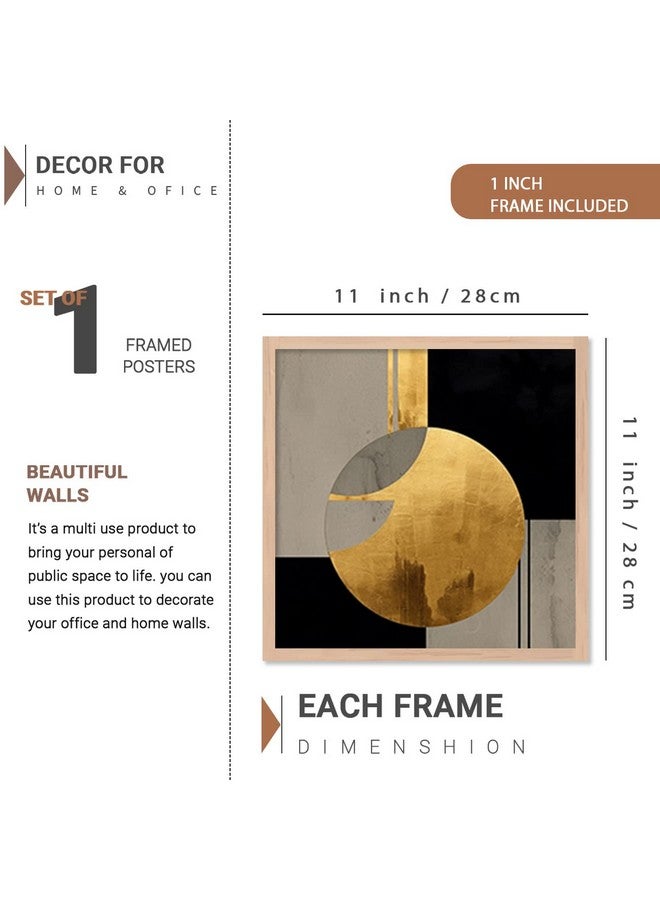 kotart Aesthetic Modern Wall Decor Paintings with Frame for Home Decoration - Painting for Living Room Bedroom - Painting for Wall Decoration (14 x 18 inch) Set of 4 (Classic Wall Painting, 8) - Image 5