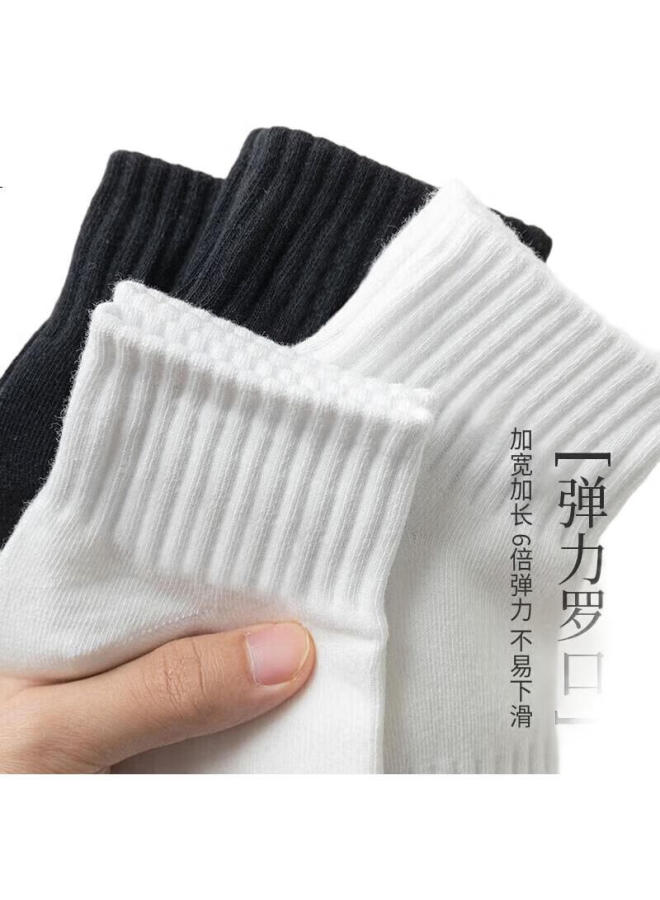 Cotton Thirteen Mianshisan Men'S Socks [100% Pure Cotton Seamless] Short Socks, Summer Thin Style, Antibacterial And Odor-Resistant, Solid Color Ankle Socks, 6 Pairs - Image 3
