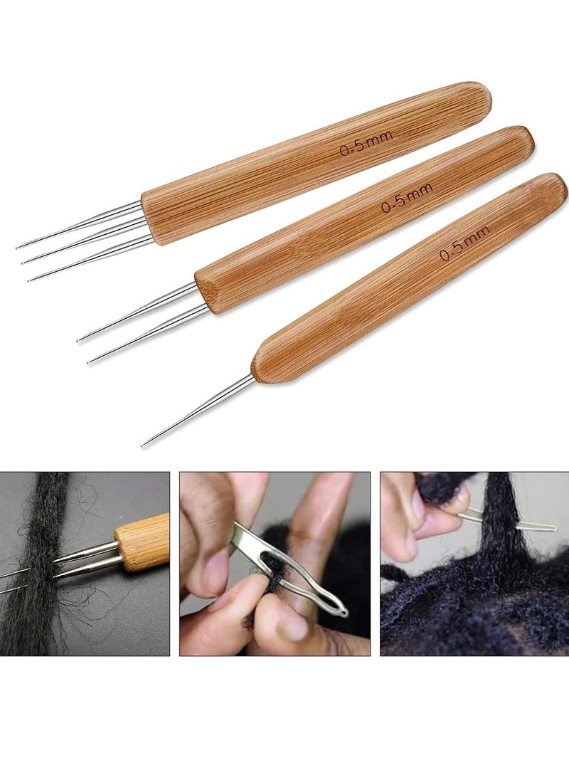 Y&D Crochet Tool for Braid Knitting Hook Interlocking Handicraft Extension Tightening Accessories Hair Necessities, Practical and Convenient Worth Having 0.5 mm  - Image 2