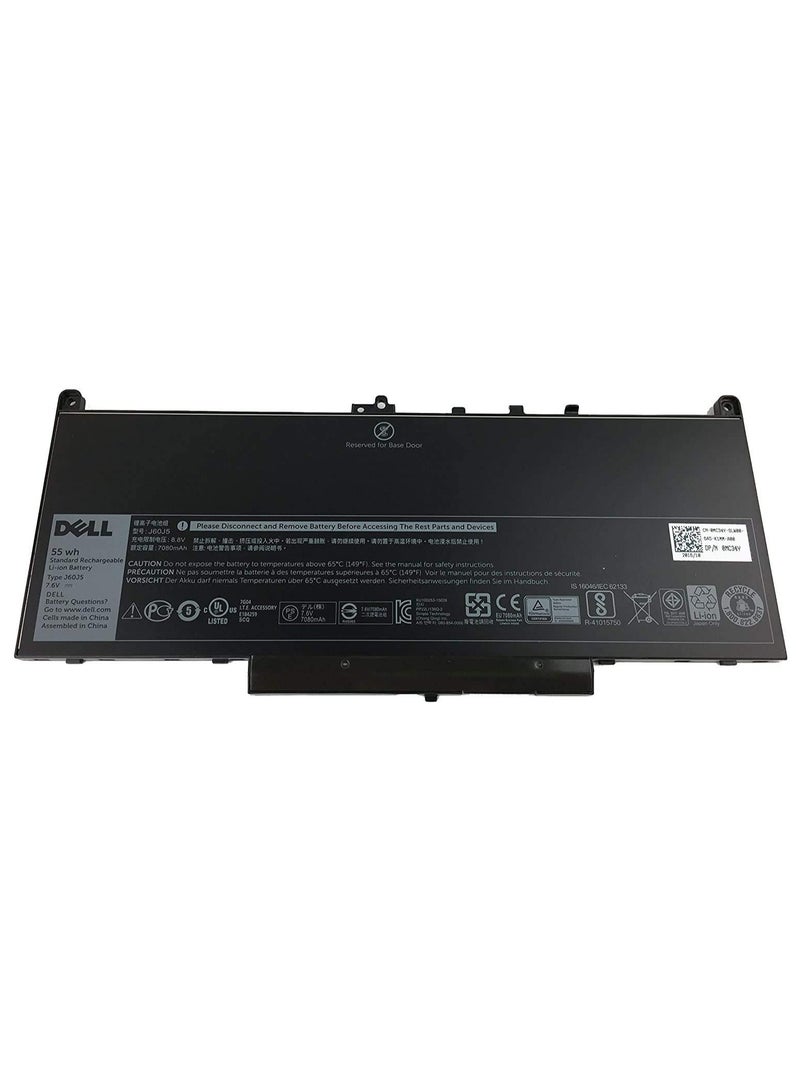 Replacement J60J5 Battery for Dell Latitude E7470 E7270 14 7470 12 7270 Laptop Notebook Battery Fits Dell Part WYWJ2 PDNM2 7CJRC 0MC34Y F1KTM R1V85 MC34Y 242WD - Image 1