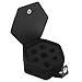 Fockety 7 Dice Case Box Tray Storage Holder for DND Dice Set for D and D Dungeons and Dragons Dice Storage Case Individual Metal or Plastic Polyhedral Dice Display Case - Image 2