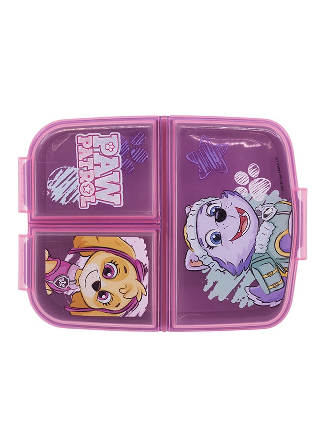 STOR PawPatrol Triple Compartment Lunch Box Sandwich Box for kids extra durable with easy lock mechanism - Image 2