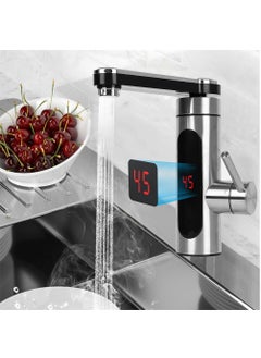 Instant Tankless Electric Hot Water Faucet with LED Digital Display 360°Swivel Stainless Steel Quick Tap for Kitchen Bathroom - pzsku/Z0A928C77E651F9A0466CZ/45/_/1699343415/b91b0bd7-eb11-48ce-b3e5-3bad32cadbbf