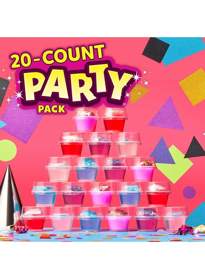 ELMER'S غراء إلمر سلايم الجاهز، مجموعة سلايم، تشمل إضافات ممتعة وفريدة، حزمة حفلة، 20 قطعة - Image 2