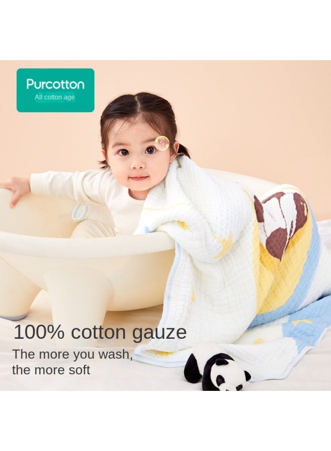purcotton Layer Thick】100% Baby Washcloth Gauze Towel, Soft And Absorbent Bath Towel For Infants And Children - Image 4
