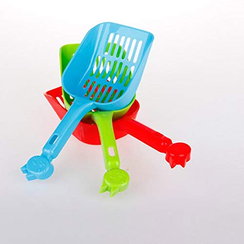 THE DDS STORE Cat Litter Box Poop Scoop Kitty Litter Boxes Scooper Pet Sift Shovel Color May Very (1.Pcs) - Image 5