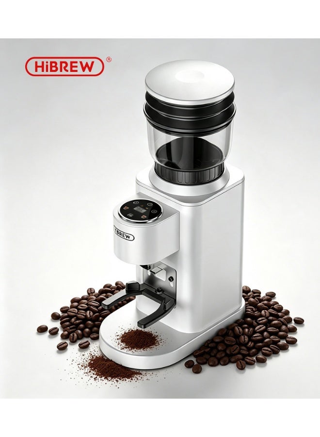 HiBREW Automatic Burr Mill Electric Coffee Grinder with 48 Gears for Espresso American Coffee Pour Over Visual Bean Storage G7 - Image 1