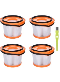 SYOSI 4 Pack Replacement Vacuum Filter for Shark Wandvac System WS620 WS630 WS632 WS632BLBRN WS632GDBRN WS632GNBRN WS632PKBRN WS632RGBRN (Replace to Part- XFFWV360)  - Image 1