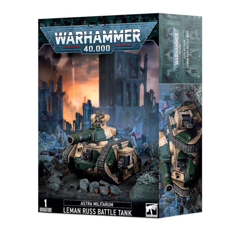 Games Workshop - Warhammer 40,000 - Astra Militarum: Leman Russ Battle Tank (2023 Edition) - Image 1
