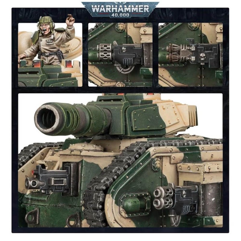 Games Workshop - Warhammer 40,000 - Astra Militarum: Leman Russ Battle Tank (2023 Edition) - Image 3