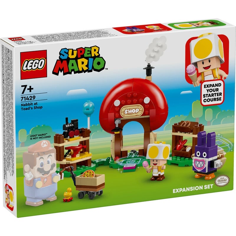 LEGO - Super Mario Nabbit at Toad's Shop Expansion Set 230 Pieces - 71429 - Image 1
