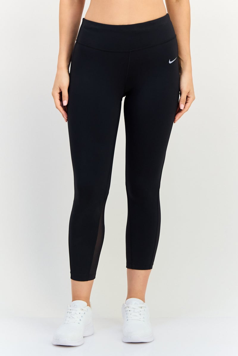 Nike سراويل ضيقة للنساء للجري 7/8، سوداء - Image 1