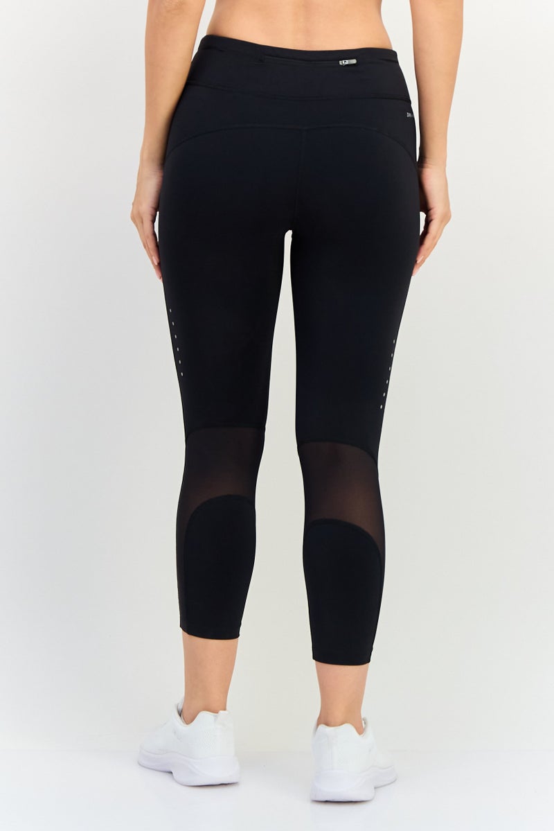 Nike سراويل ضيقة للنساء للجري 7/8، سوداء - Image 4