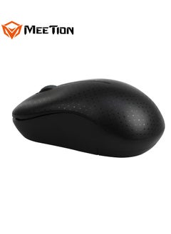 Meetion Meetion Wireless Mouse R545 Automatic sleep power saving Suitable for right/left hands users 2.4GHz USB Nano receiver included (range up to 10m) (Black)  - Image 4