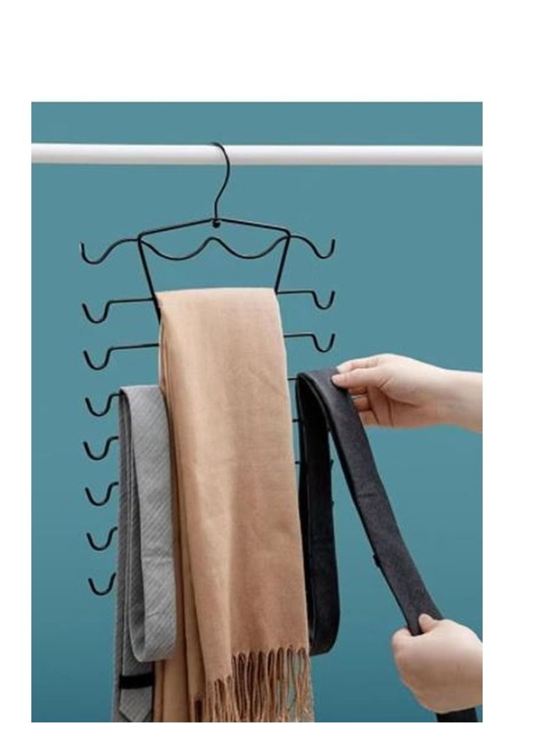 Clothes Hangers Tank Tops Hangers Bra Hanger Folding Scarf Bra Holder for Closet Organizer Pants Rack Leggings Hanger Closet Organization for Tops Bras Camisoles Scarves or Belts  - Image 3