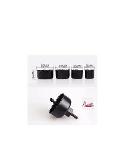 ABBASALI 5pcs Hole Saw Set Hole Saw Cutter With Mandrel Wood Working Drill Bit  - Image 3