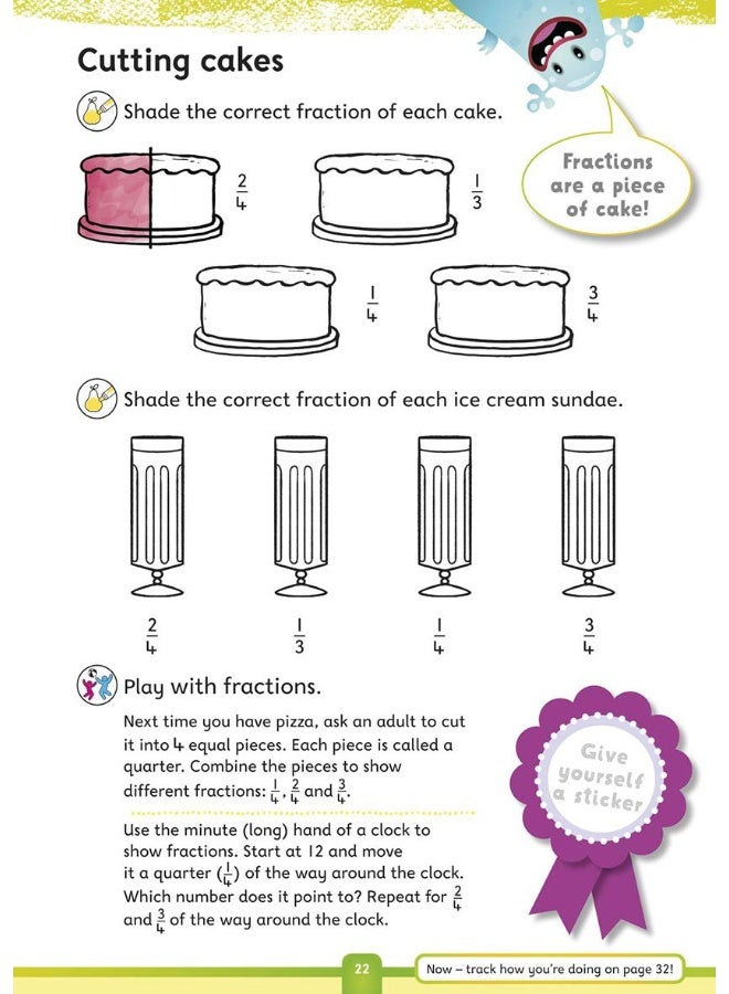 التقدم مع أكسفورد: الضرب، القسمة والكسور العمر 6-7 - Image 5