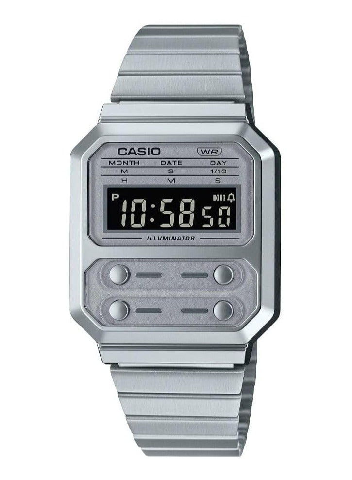 CASIO Casio Collection Men's Digital Watch Vintage -A100WE-7BDF  - Image 1