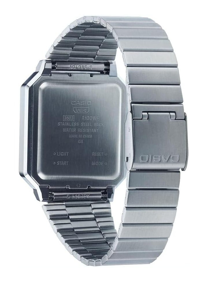 CASIO Casio Collection Men's Digital Watch Vintage -A100WE-7BDF  - Image 3