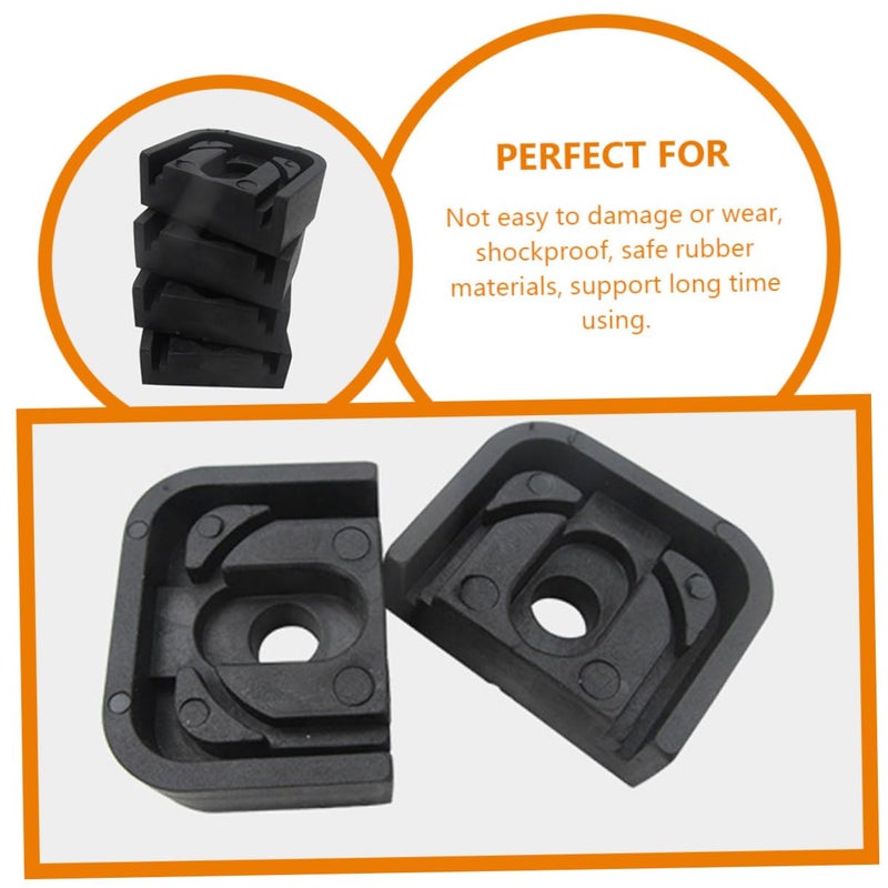 4 Pack Heavy Duty Rubber Vibration Pads For Air Conditioner Noise Reduction - Image 3