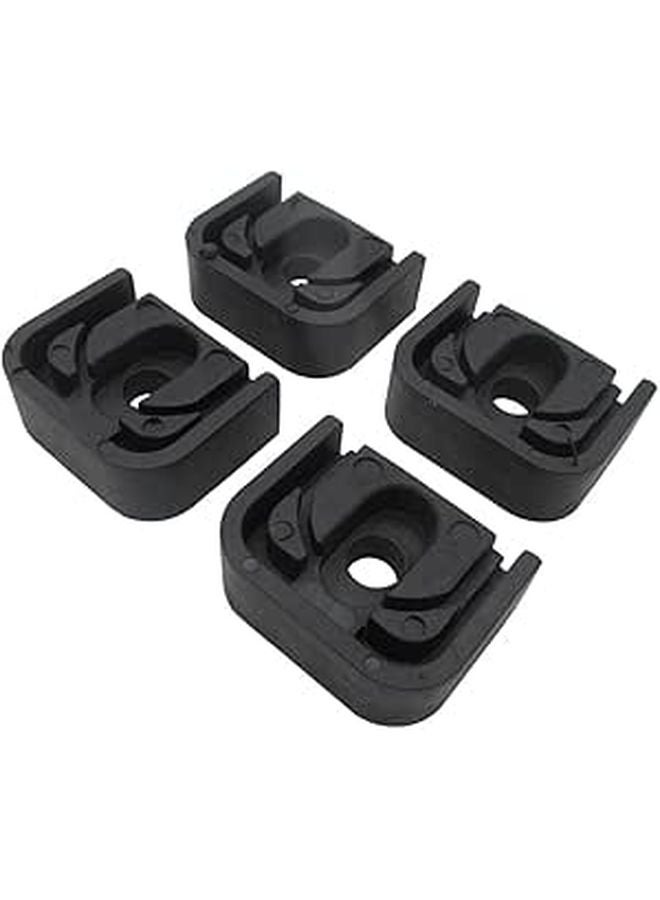 4 Pack Heavy Duty Rubber Vibration Pads For Air Conditioner Noise Reduction - Image 1