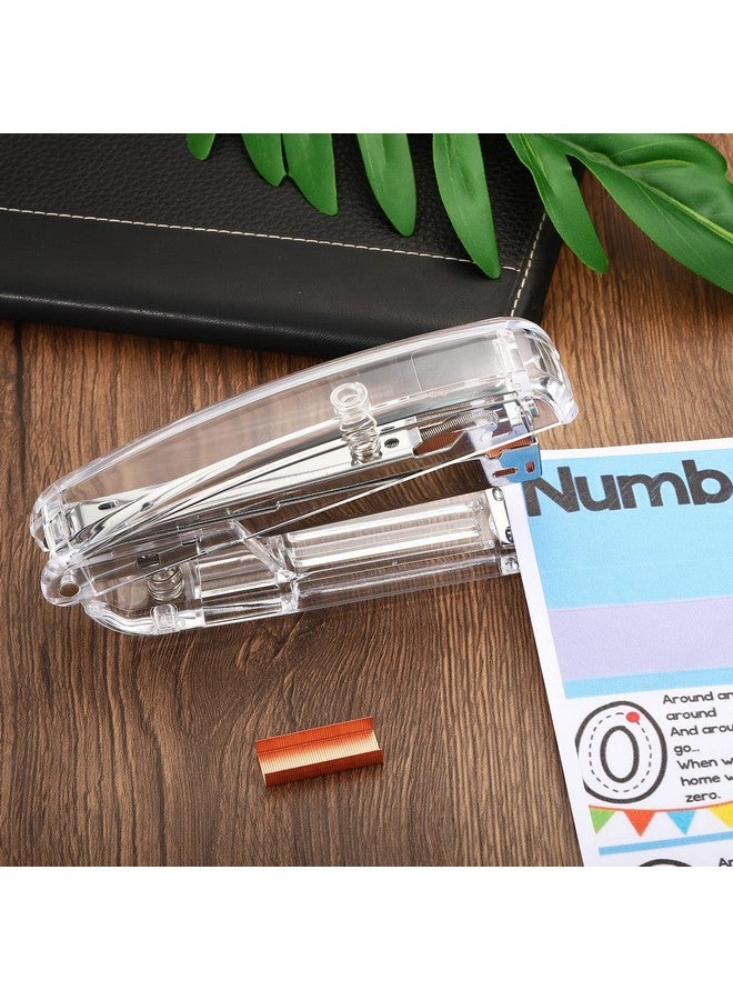 PATIKIL 24/6 Staples, 2000 Pcs 50/Strip Standard Size Jam Free Sharp Chisel Point Stapler Refill For Desktop Stapler Home Office, Rose Gold - Image 5