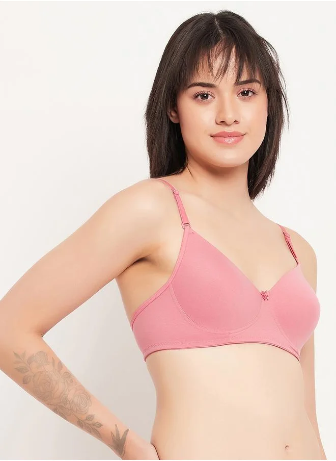 كلوفيا Clovia Women Multicolor Pack of 3 Padded Non-Wired Full Cup Bras
