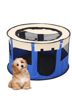Kidle Folding Dog Cage Pet Tent Outdoor Dog Bed Enclosure Cat Cage Puppy Cage 90*90*55cm  - Image 1