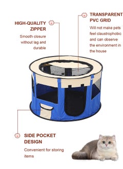 Kidle Folding Dog Cage Pet Tent Outdoor Dog Bed Enclosure Cat Cage Puppy Cage 90*90*55cm  - Image 4