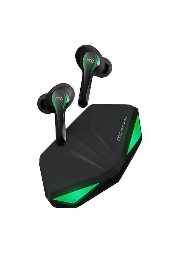 My Candy Mycandy Tws 250 Gaming True Wireless Earbuds, Black - Image 3
